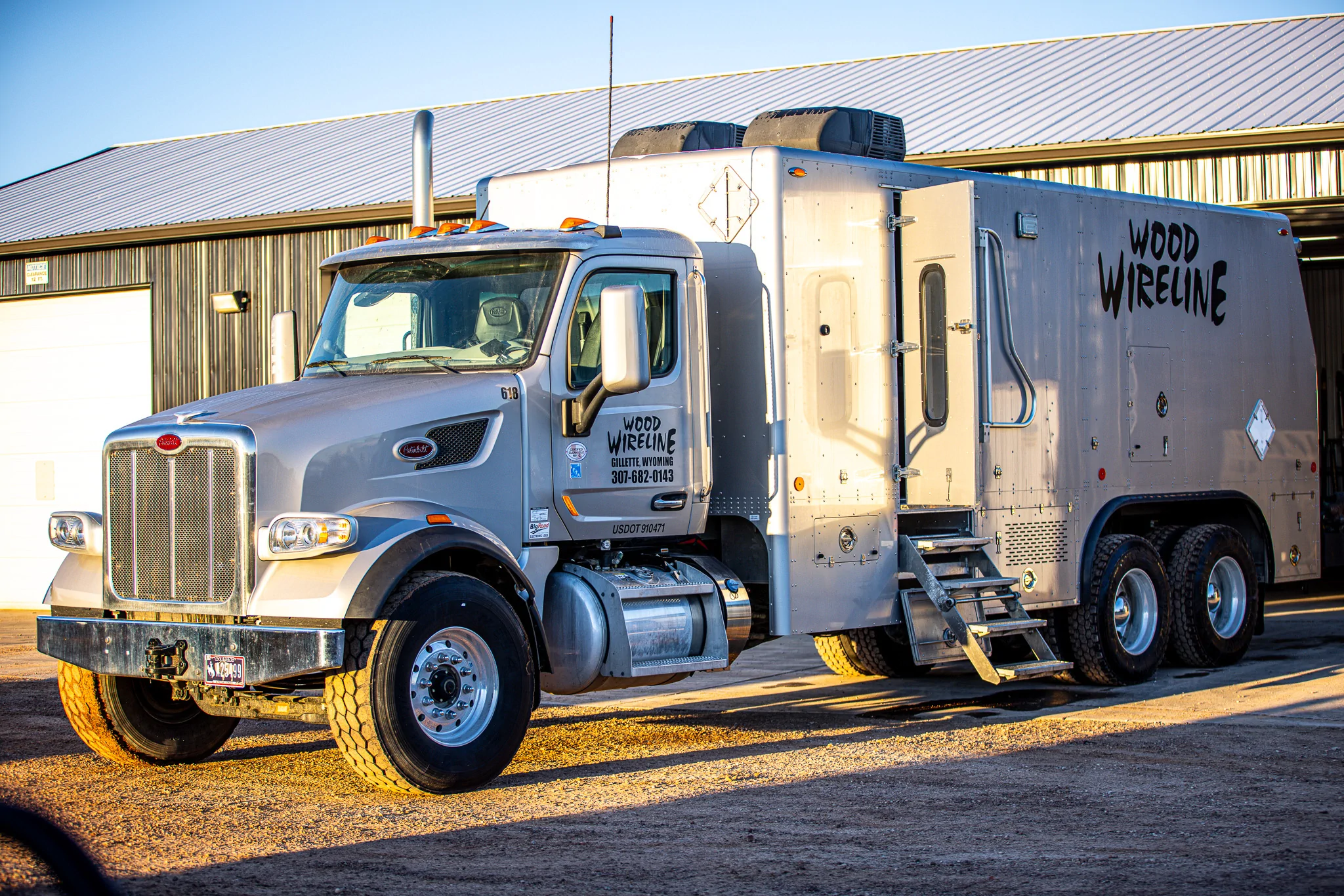 Wood Wireline Service Truck
